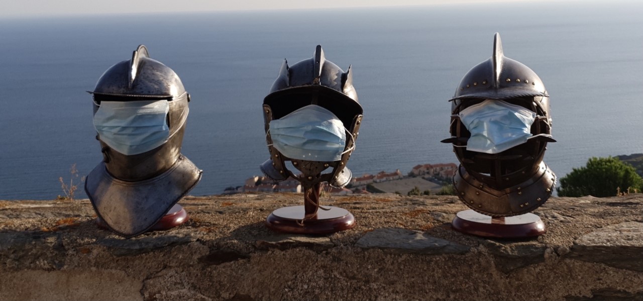 casque visite du fort saint elme collioure cinquimes franais